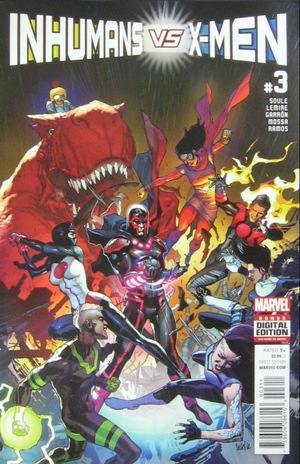[Inhumans Vs. X-Men No. 3 (standard cover - Leinil Francis Yu)]