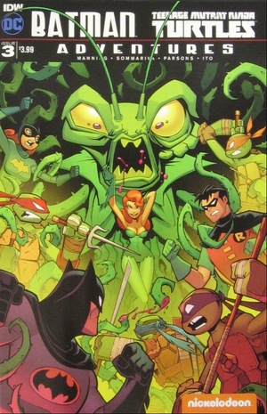 [Batman / Teenage Mutant Ninja Turtles Adventures #3 (regular cover - Jon Sommariva)]