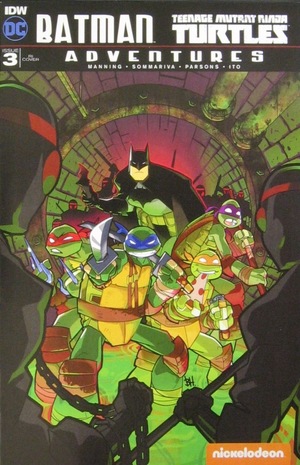 [Batman / Teenage Mutant Ninja Turtles Adventures #3 (retailer incentive cover - Ben Harvey)]