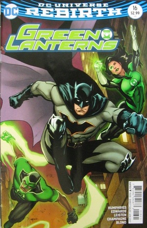 [Green Lanterns 16 (variant cover - Emanuela Lupacchino)]