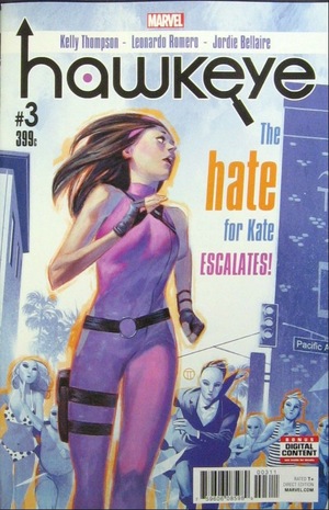 [Hawkeye (series 5) No. 3 (standard cover - Julian Totino Tedesco)]