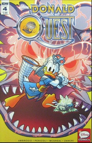 [Donald Quest #4 (regular cover - Andrea Freccero)]