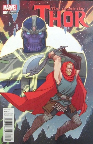 [Unworthy Thor No. 4 (variant cover - Marguerite Sauvage)]
