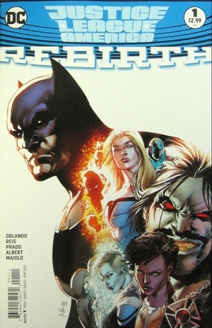 [Justice League of America (series 5) Rebirth 1 (standard cover - Ivan Reis)]