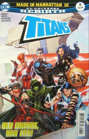 [Titans (series 3) 8 (standard cover - Brett Booth)]