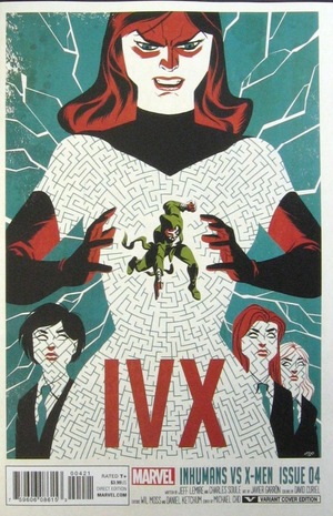 [Inhumans Vs. X-Men No. 4 (variant cover - Michael Cho)]