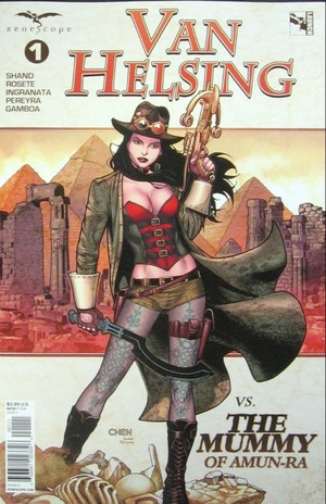 [Van Helsing Vs. The Mummy of Amun-Ra #1 (Cover A - Sean Chen)]