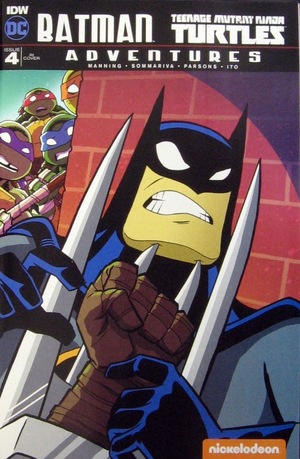 [Batman / Teenage Mutant Ninja Turtles Adventures #4 (retailer incentive cover - Tony Fleecs)]