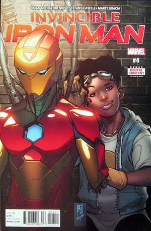 [Invincible Iron Man (series 3) No. 4 (standard cover - Stefano Caselli)]