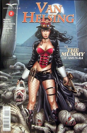 [Van Helsing Vs. The Mummy of Amun-Ra #2 (Cover A - Allan Oteiro)]