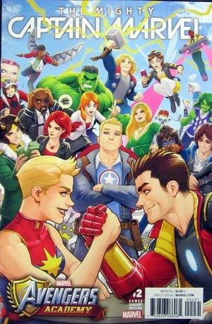 [Mighty Captain Marvel No. 2 (variant video game cover)]