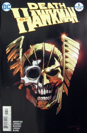 [Death of Hawkman 6 (standard cover - Aaron Lopresti)]