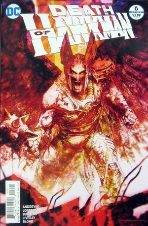 [Death of Hawkman 6 (variant cover - Bill Sienkiewicz)]