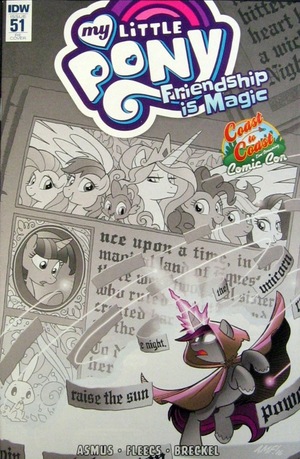 [My Little Pony: Friendship is Magic #51 (variant Coast to Coast Comic Con cover)]