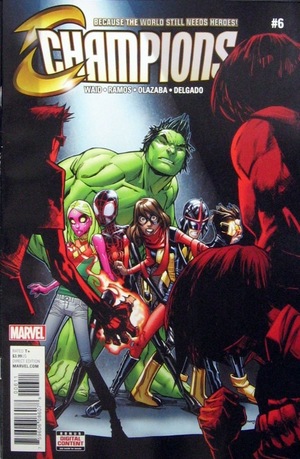 [Champions (series 4) No. 6 (1st printing, standard cover - Humberto Ramos)]