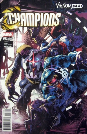 [Champions (series 4) No. 6 (1st printing, variant Venomized cover - Mike Deodato Jr.)]