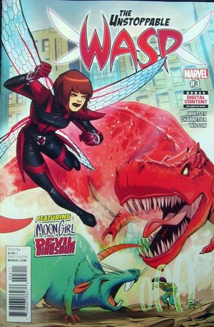 [Unstoppable Wasp No. 3 (standard cover - Elsa Charretier)]