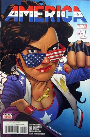 [America No. 1 (1st printing, standard cover - Joe Quinones)]