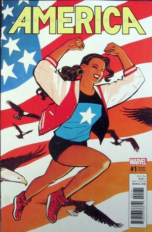 [America No. 1 (1st printing, variant cover - Cliff Chiang)]