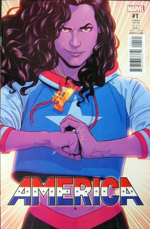 [America No. 1 (1st printing, variant cover - Jamie McKelvie)]
