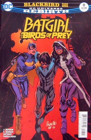 [Batgirl and the Birds of Prey 8 (standard cover - Yanick Paquette)]