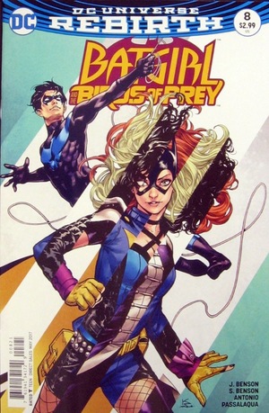 [Batgirl and the Birds of Prey 8 (variant cover - Kamome Shirahama)]