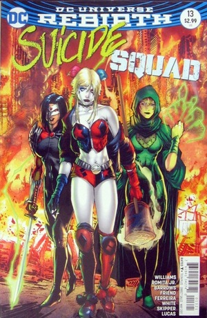 [Suicide Squad (series 4) 13 (variant cover - Whilce Portacio)]