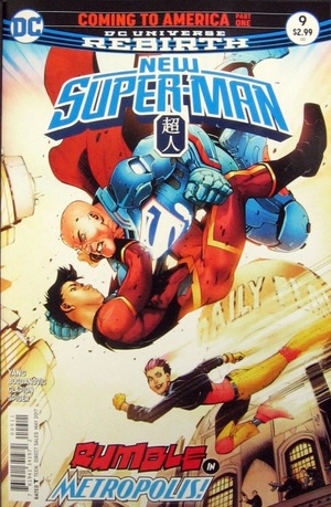 [New Super-Man 9 (standard cover - Viktor Bogdanovic)]