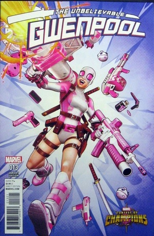 [Gwenpool No. 13 (variant Contest of Champions game cover)]