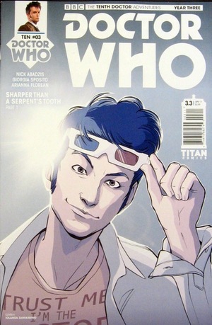 [Doctor Who: The Tenth Doctor Year 3 #3 (Cover A - Iolanda Zanfardino)]