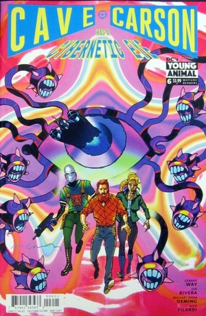 [Cave Carson Has A Cybernetic Eye 6 (variant cover - Brendan McCarthy)]