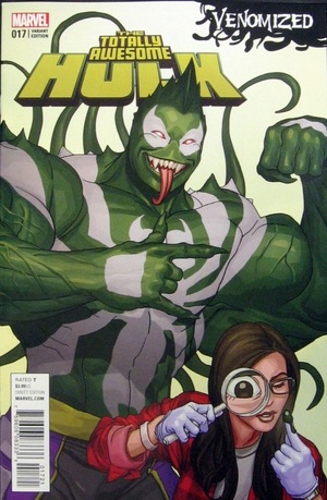[Totally Awesome Hulk No. 17 (variant Venomized cover - Mike Choi)]