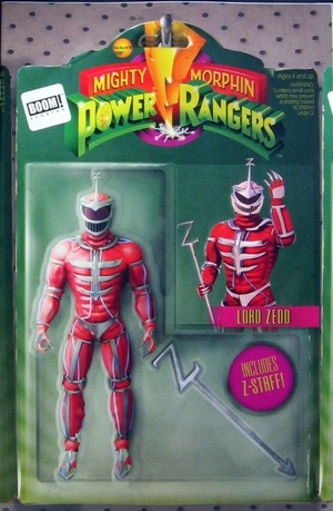 [Mighty Morphin Power Rangers #13 (variant Action Figure cover - Telmos Santos)]