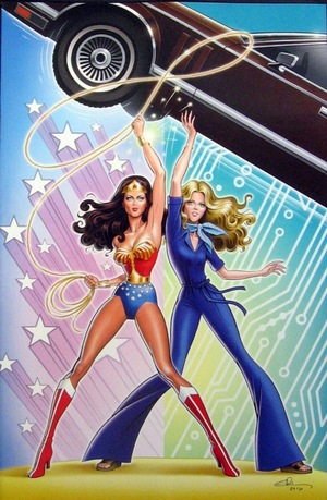[Wonder Woman '77 Meets the Bionic Woman #3 (Cover D - Glen Hanson Virgin Retailer Incentive)]