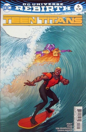 [Teen Titans (series 6) 6 (variant cover - Chris Burnham)]