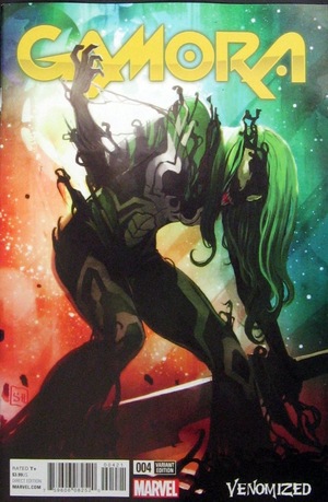 [Gamora No. 4 (variant Venomized cover - Stephanie Hans)]