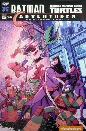 [Batman / Teenage Mutant Ninja Turtles Adventures #5 (regular cover - Jon Sommariva)]