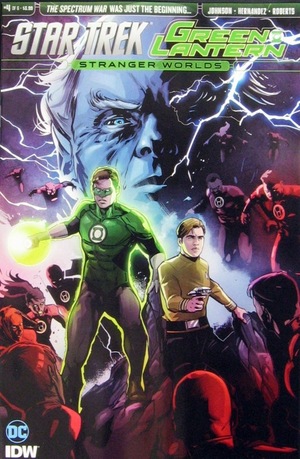 [Star Trek / Green Lantern Vol. 2 #4 (regular cover - Angel Hernandez)]