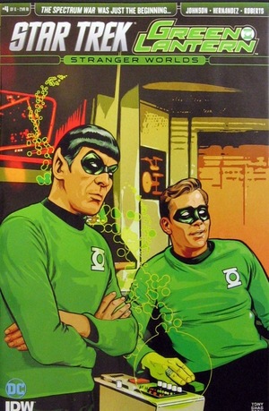[Star Trek / Green Lantern Vol. 2 #4 (retailer incentive cover - Tony Shasteen)]