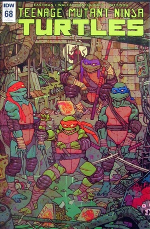 [Teenage Mutant Ninja Turtles (series 5) #68 (retailer incentive cover - Jakub Rebelka)]