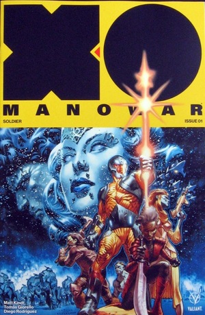 [X-O Manowar (series 4) #1 (1st printing, Cover A - Lewis LaRosa)]