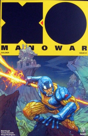 [X-O Manowar (series 4) #1 (1st printing, Cover B - Kenneth Rocafort)]