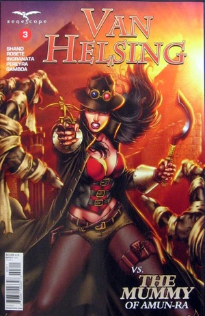 [Van Helsing Vs. The Mummy of Amun-Ra #3 (Cover A - Jose Luis)]