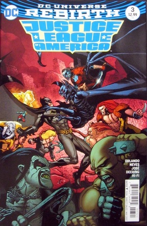 [Justice League of America (series 5) 3 (variant cover - Doug Mahnke)]