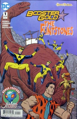 [Booster Gold / Flintstones Special 1 (standard cover - Michael & Laura Allred)]