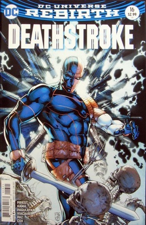 [Deathstroke (series 4) 16 (variant cover - Shane Davis)]