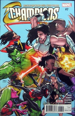 [Champions (series 4) No. 7 (standard cover - Humberto Ramos)]