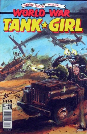 [World War Tank Girl #1 (Cover B - Keith Burns)]