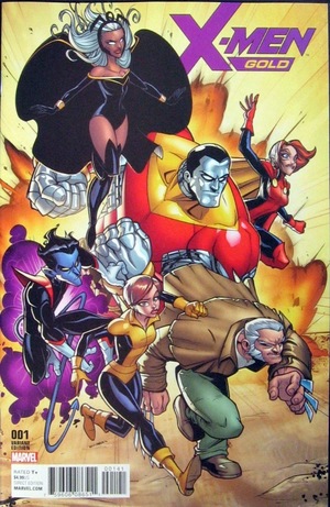 [X-Men Gold (series 2) No. 1 (1st printing, variant cover - Billy Martin)]