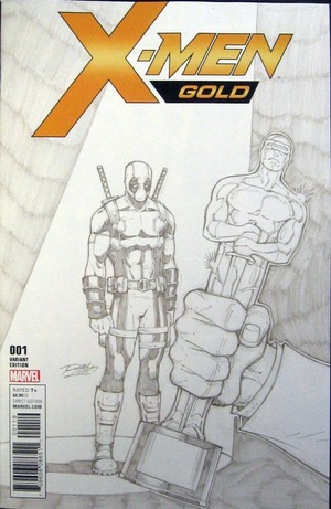 [X-Men Gold (series 2) No. 1 (1st printing, variant cover - Ron Lim sketch)]